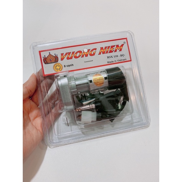 Bộ ổ khoá từ 8 cạnh xe Wave RSX110 chống cướp hiệu Vương niệm chính hãng
