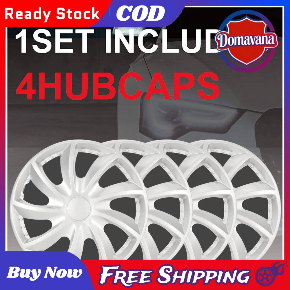 Domavana aqxreight 4 CÁI 14in Wheel Hub Full Bộ bảo vệ bánh xe tinh tế Thay thế cho Sprint đang có trên Fitment Hub CapWheel Cover HubcapWheel Cover14in HubcapWheel CapWheel P Giá 596,000 Đồng*Miễn phí vận chuyển