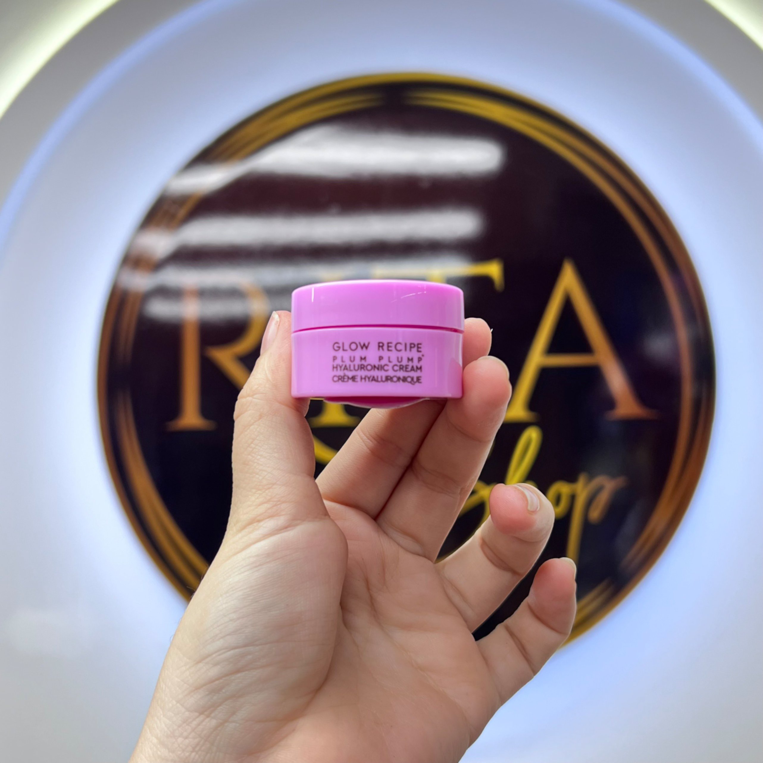 Kem dưỡng ẩm Glow Recipe Pump Plump Hyaluronic Cream 10ml