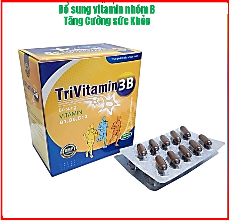 Viên Uống Trivitamin 3B Tăng cường sức khỏe , nâng cao thể trạng