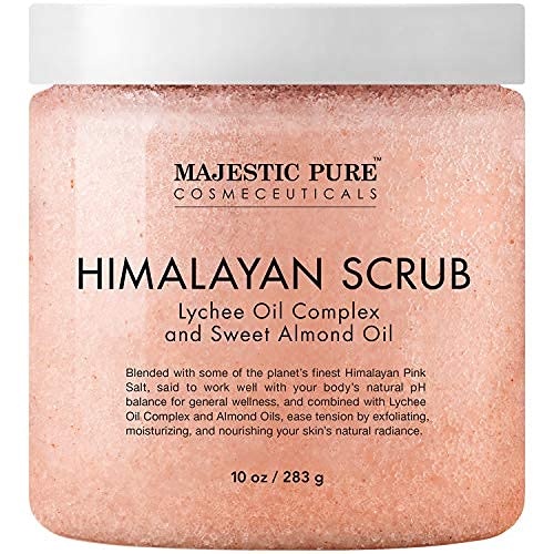 Muối tắm tẩy tế bào chết cho Body_Majestic Pure Himalayan Salt Body Scrub 10oz 283g Hàng Mỹ - SẢN PHẨM CHẤT LƯỢNG CAO, SHOP CHỌN LỌC RẤT KĨ, HÀNG HÓA ĐẢM BẢO, ĐƯỢC YÊU THÍCH TRÊN THỊ TRƯỜNG, MỜI KHÁCH YÊU ỦNG HỘ, TRẢI NGHIỆM VÀ CHO SHOP ĐÁNH GIÁ NHÉ