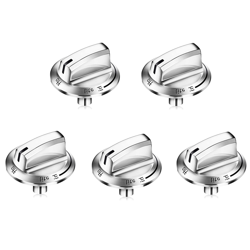 Gas Range Control Knob Stainless Steel Gas Range Knobs 5304525746 for