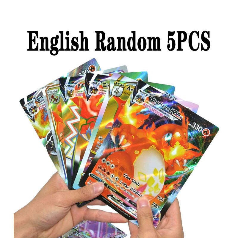 24PCSSpanish Pokémon Cards Metal Pokemon Letters Spanish