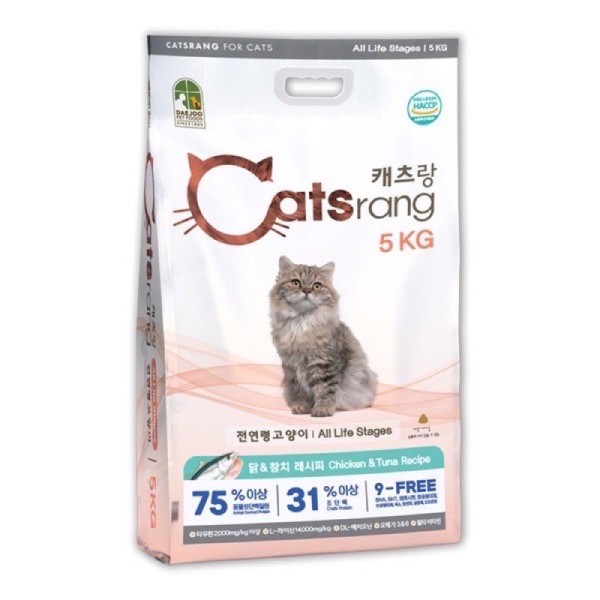 Thức ăn cho mèo Catsrang 5kg