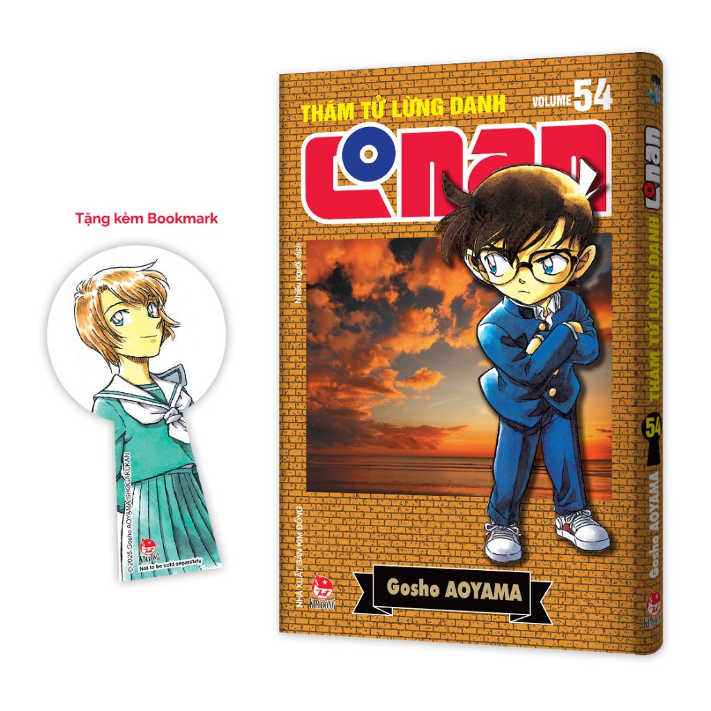 Truyện tranh Conan Bản nâng cấp - Tập 54 - Tặng kèm Bookmark - Thám tử lừng danh - NXB Kim Đồng