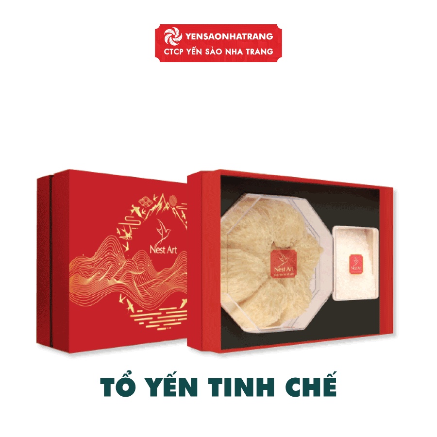 Tổ Yến Tinh Chế Thượng Hạng Nest Art 50g - Yến Sào Nha Trang