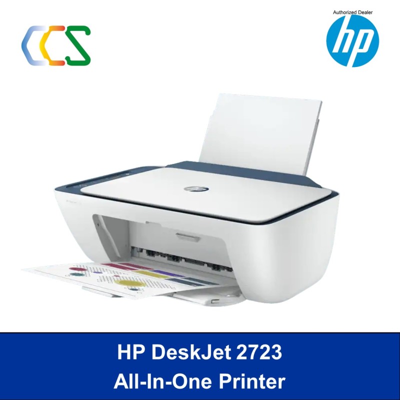 [Ready stock] HP DeskJet 2722 All-in-One Printer print, copy, scan, wireless - 1 Year warranty by HP [ NEW ] use HP 67 ink series Singapore