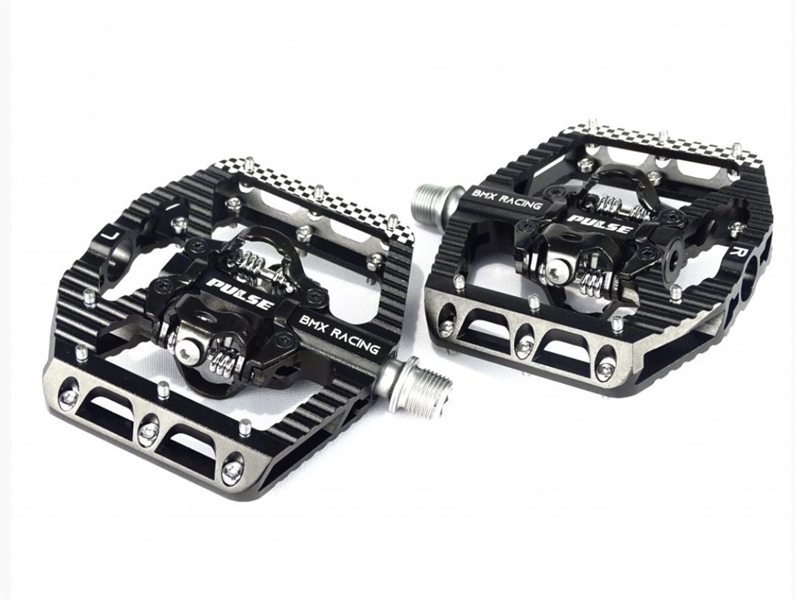 Pedal cá MTB BMX Racing Pulse - Đen (Chiếc)