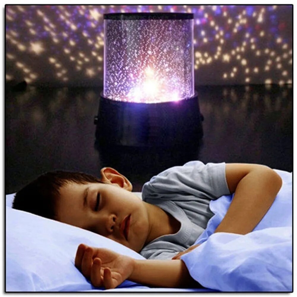 New Amazing LED Star Master Sky Starry Night Light Projector Lamp Gift X2