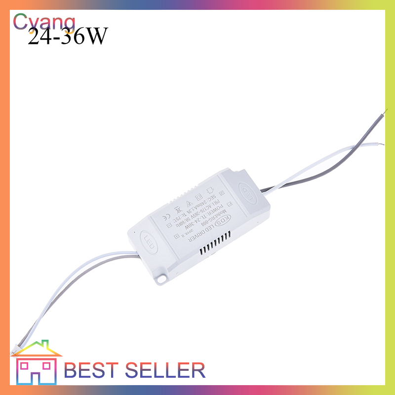 Cyang kr8-24 24-36 36-50w led driver supply light transformers for led