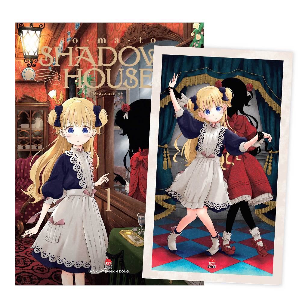 Truyện tranh shadows house - tập 1 - tặng kèm postcard - nxb kim đồng