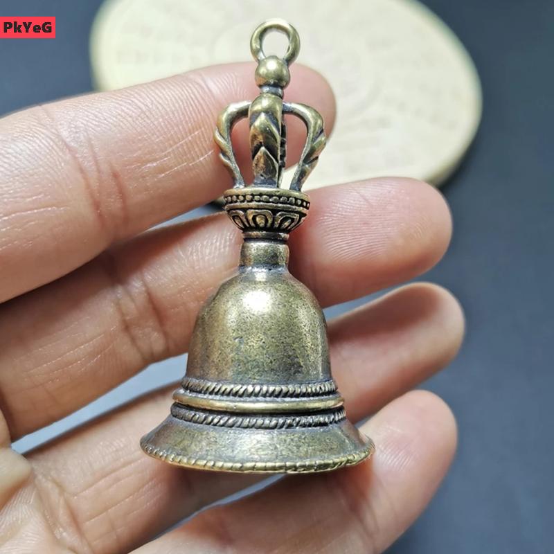 [LIXIAOJU] Brass Handicraft die-casting Drop Wind Bell Tibetan Bronze Bell Creative