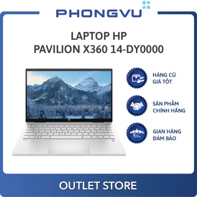 Laptop HP Pavilion X360 14-dy0172TU (4Y1D7PA) (i3-1125G4) (Bạc) - Laptop cũ