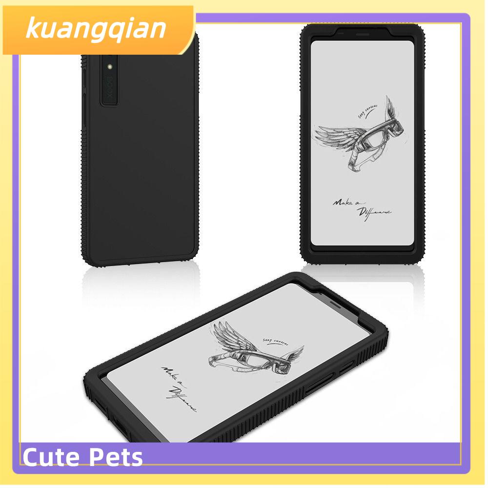 KUANGQIAN Silicone Ốp máy đọc sách điện tử 6.13 inch Mềm Chống sốc Vỏ Màn hình E-Ink Chuyên nghiệp Chống mài mòn Vỏ bảo vệ Cho Onyx boox Palma/Kant 2