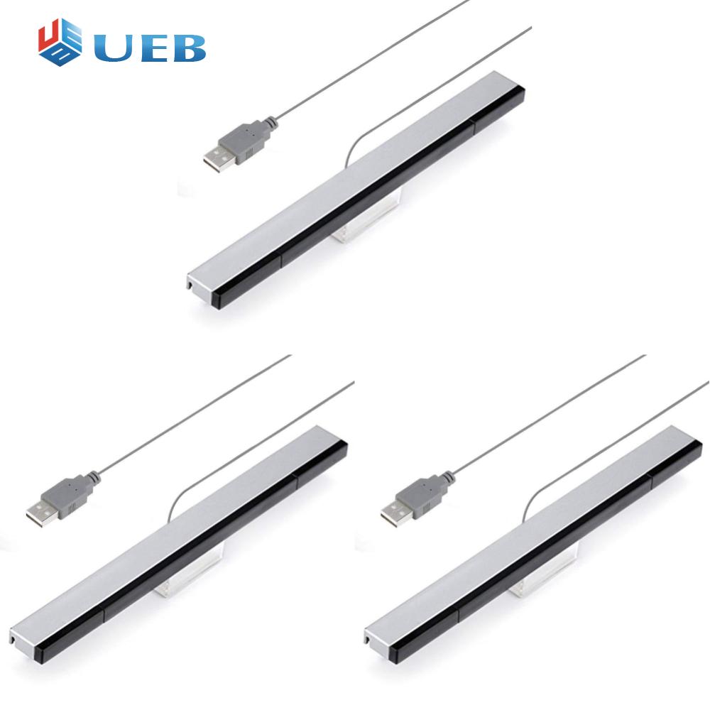 Sensor Bar USB Replacement Infrared Wired Remote Sensor Bar for Wii/Wii U ราคา 255 บาท*ส่งฟรี