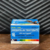 Amoxicillin Trihydrate 250mg capsulebox