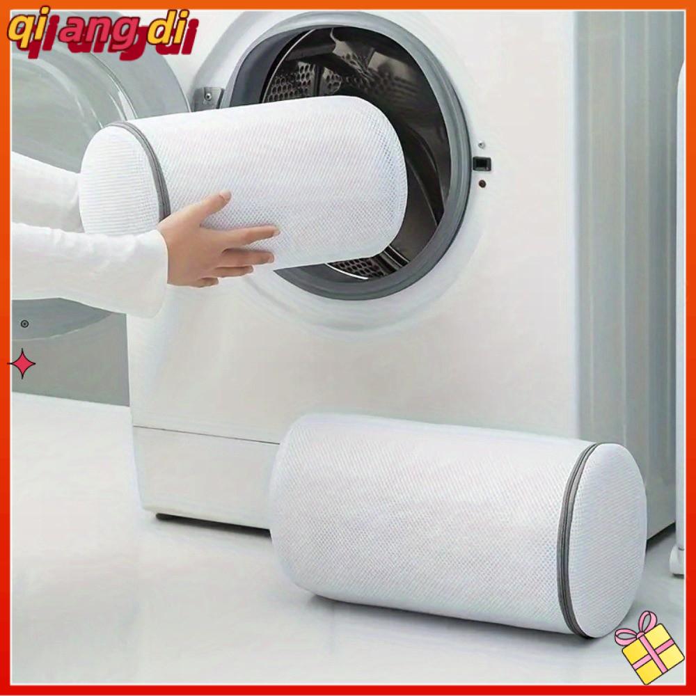 QIANGDI Lưới Túi giặt giày Dacron Đóng cửa bằng khóa  Túi giặt  Mạnh mẽ Túi vệ sinh giày