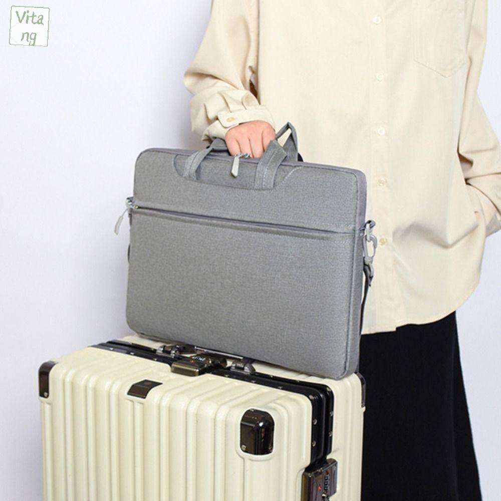 VITANG 15,6 inch Bao đựng laptop Chống nước Phổ quát Túi xách và cặp hồ sơ Bền bỉ Chống thấm nước Túi lưu trữ máy tính Văn phòng
