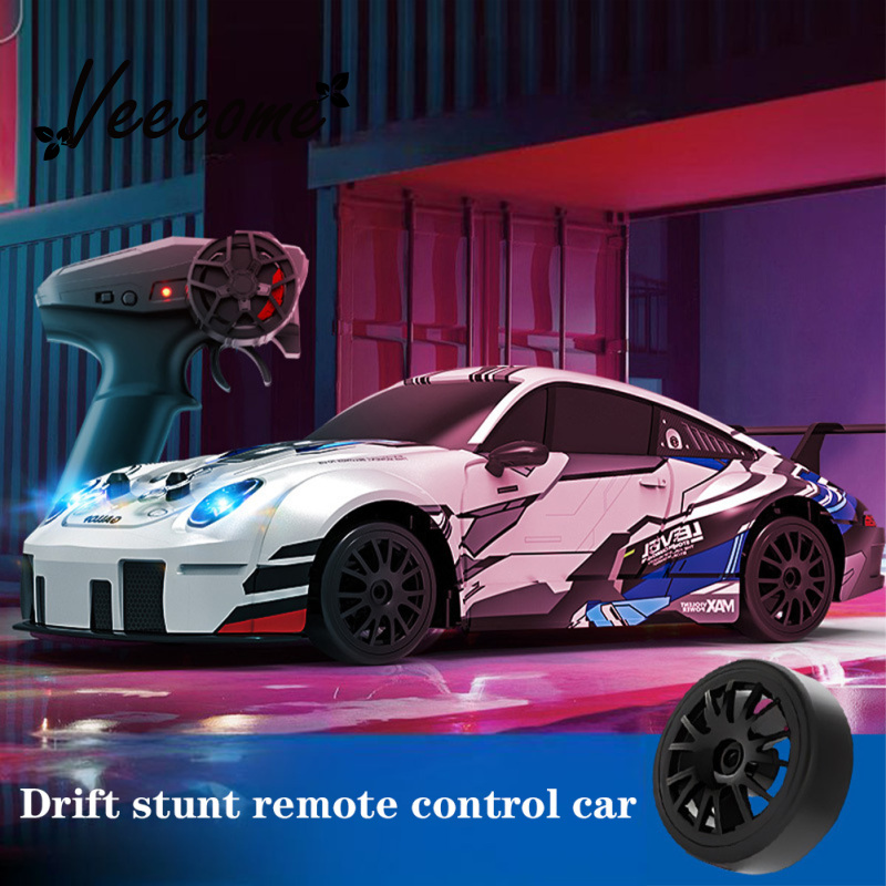 VEE Remote Control Car 2.4G RC Drift Car 4WD High Speed Electric Racing Vehicle Model Toy Birthday Christmas Gifts For Boys Girls ราคา 465 บาท*ส่งฟรี