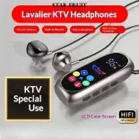 TRÁI KHẾ⭐Tai nghe Bluetooth Clip mới với KTV echo, giảm tiếng ồn, màn hình màu và chất lượng âm thanh cao