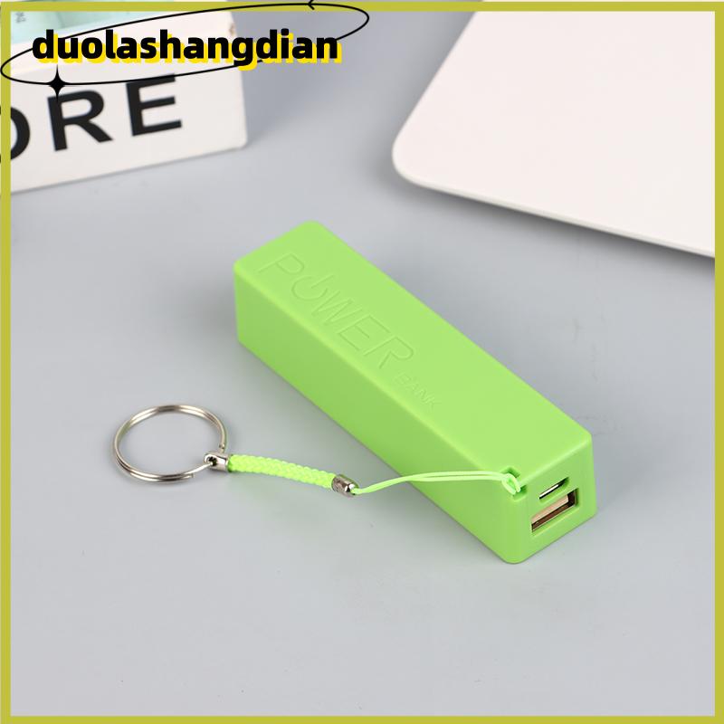 [Duola] Điện thoại di động ngân hàng sạc pin gói cho trường hợp tự làm hộp Protable đầy màu sắc stroage hộp - 2