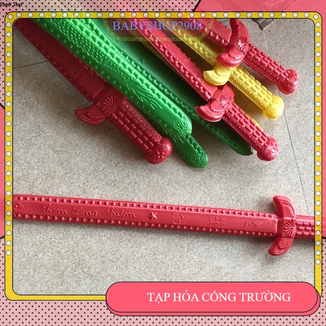 Kiếm nhựa đồ chơi có vỏ cho bé sỉ đồ trẻ em