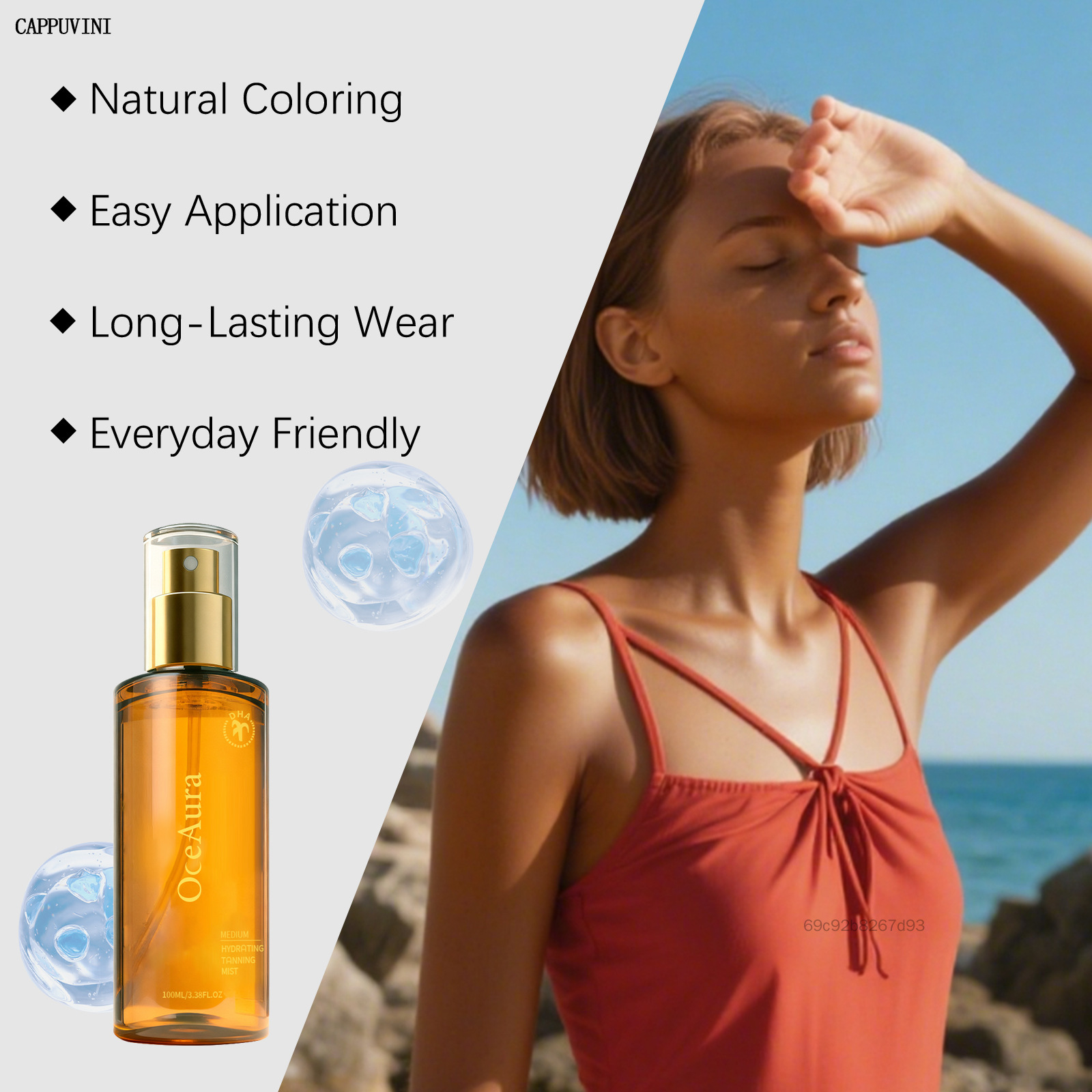 Body Bronzing 100ml Xịt làm đều màu da Hydrating Light Natural Glow Mist