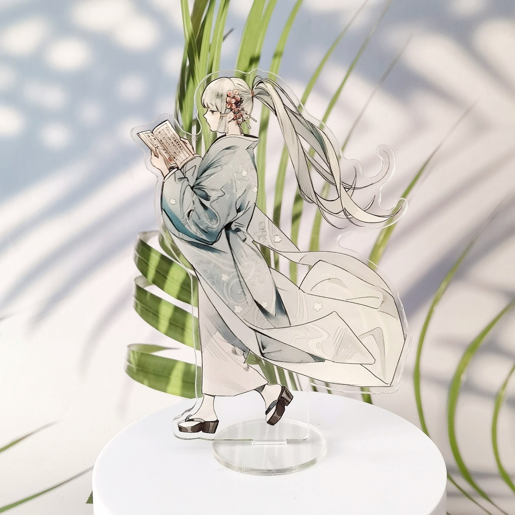 Mô hình Standee Anime Genshin Impact Scaramouche Zhongli Kazuha Diluc Shikanoin Heizou Venti Xiao Ph