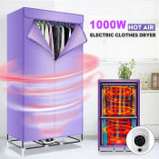 1000W Electric Clothes Dryer - Home Drying Machine