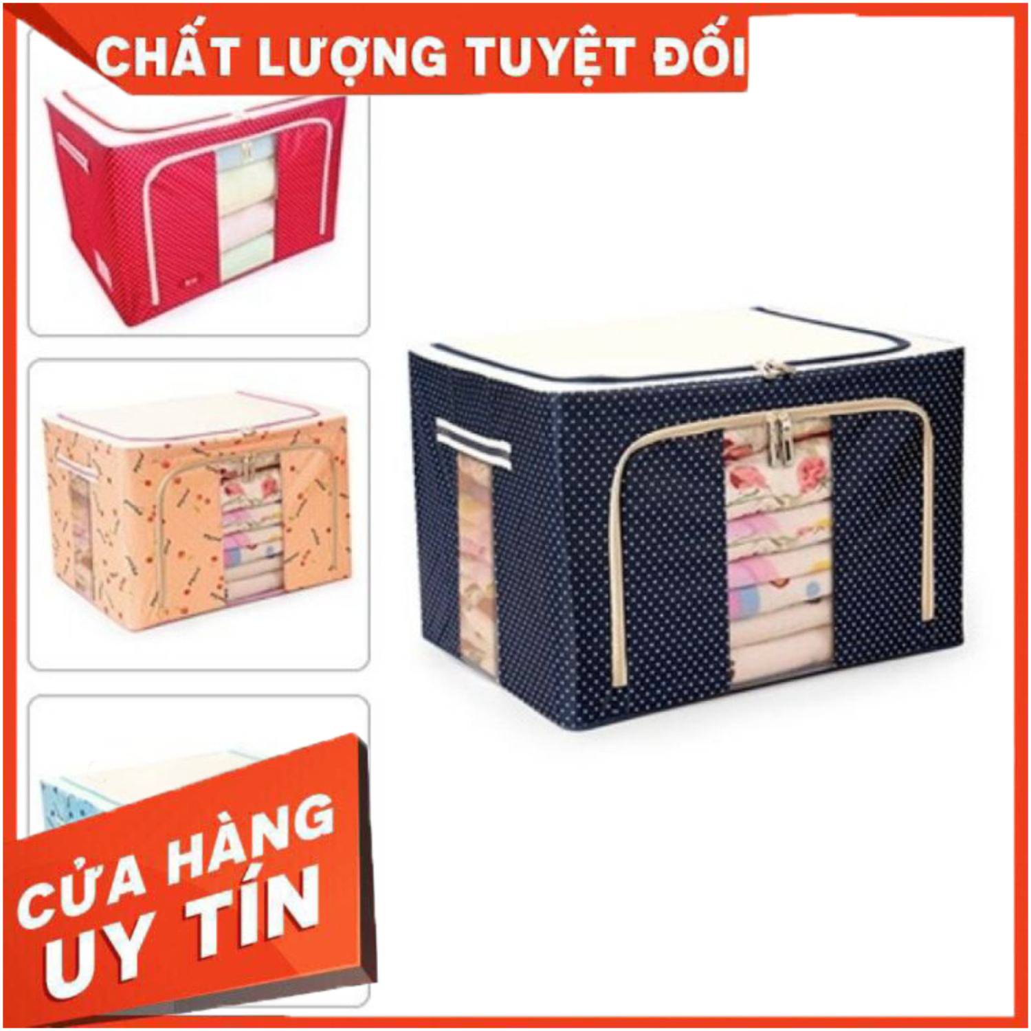 Túi đựng chăn khung sắt cao cấp