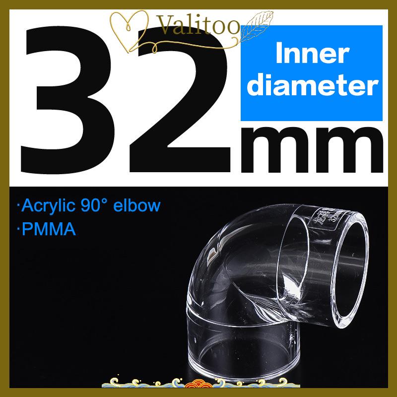 [Valitoo] Bể cá lọc mưa phun Bar dòng chảy ra ống trong suốt Acrylic mưa vòi hoa sen Outlet Ống kit bể cá Bộ lọc bên ngoài accessries - 4