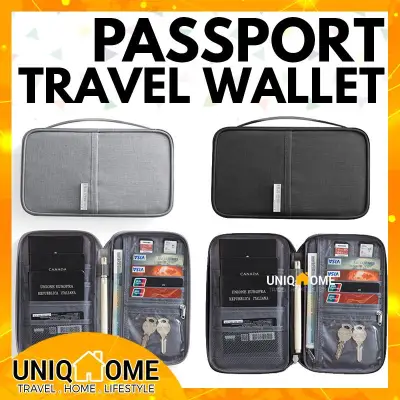UniqHome Travel Bag Passport Cover Travel Wallet Pouch Luggage Organizer Travel Organizer