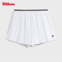 Wilson Official 2026 New Women Woven Outer Pleated Tennis Shorts WW00470511