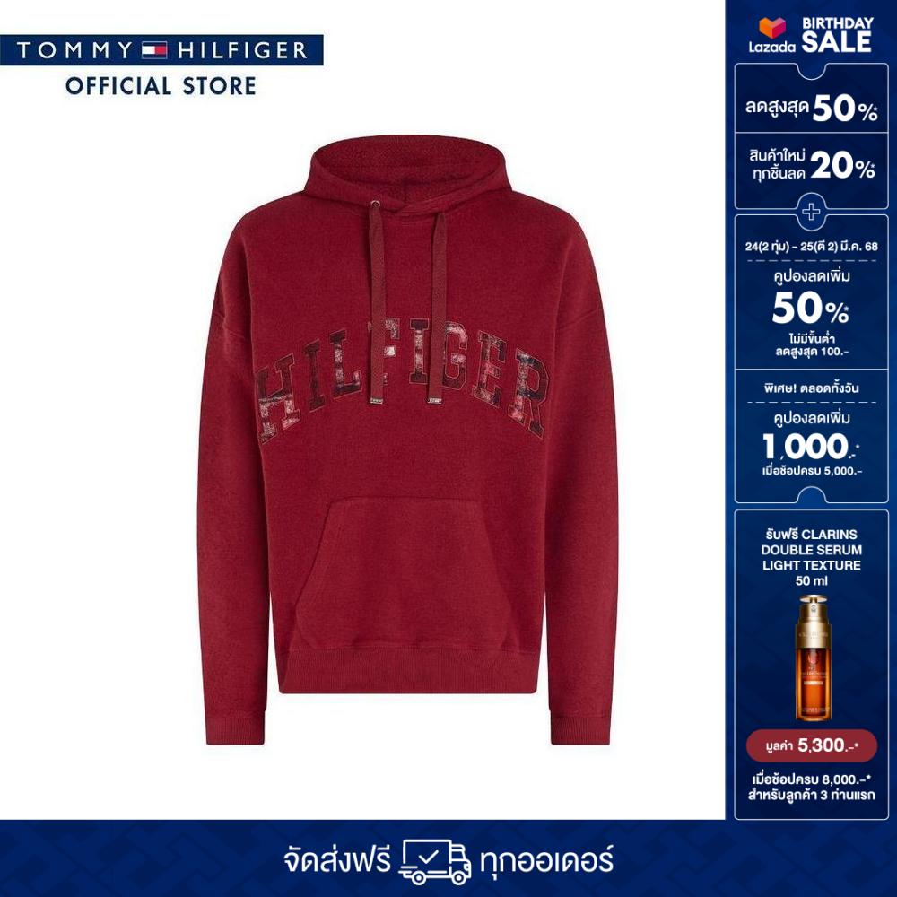 Tommy Hilfiger Men's Sweatshirts Model MW0MW32286 XJS - Red ราคา 12,990 บาท*ส่งฟรี