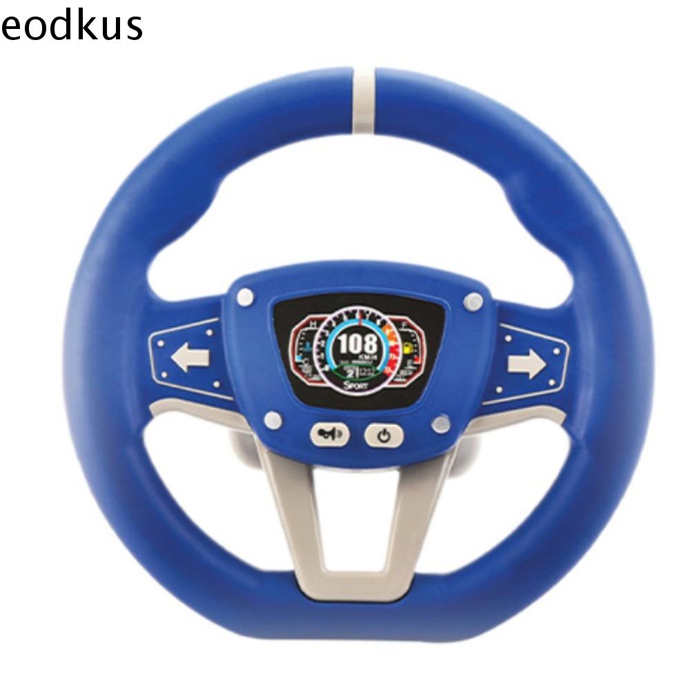 EODKUS Xoay 360 ° Vô Lăng phi công Montessori Đa chức năng Đồ chơi mô phỏng lái xe ô tô Đồ chơi xe hơi lái xe Tương tác Đồ chơi vô lăng mô phỏng Đồ chơi trẻ em