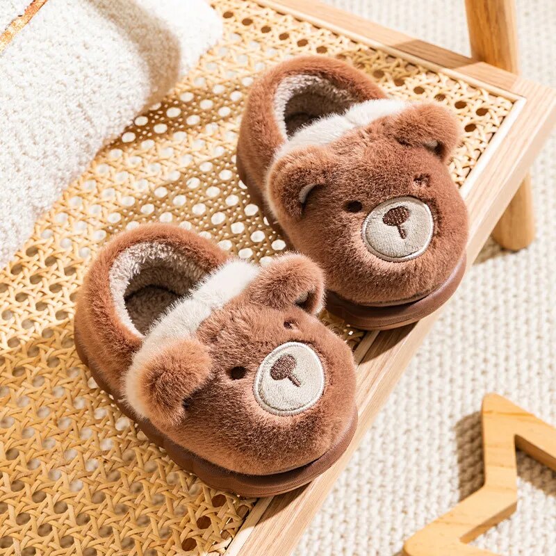zd837vnsv223 Little Bear Little Rait Animal Children s Cotton Shoes Cute