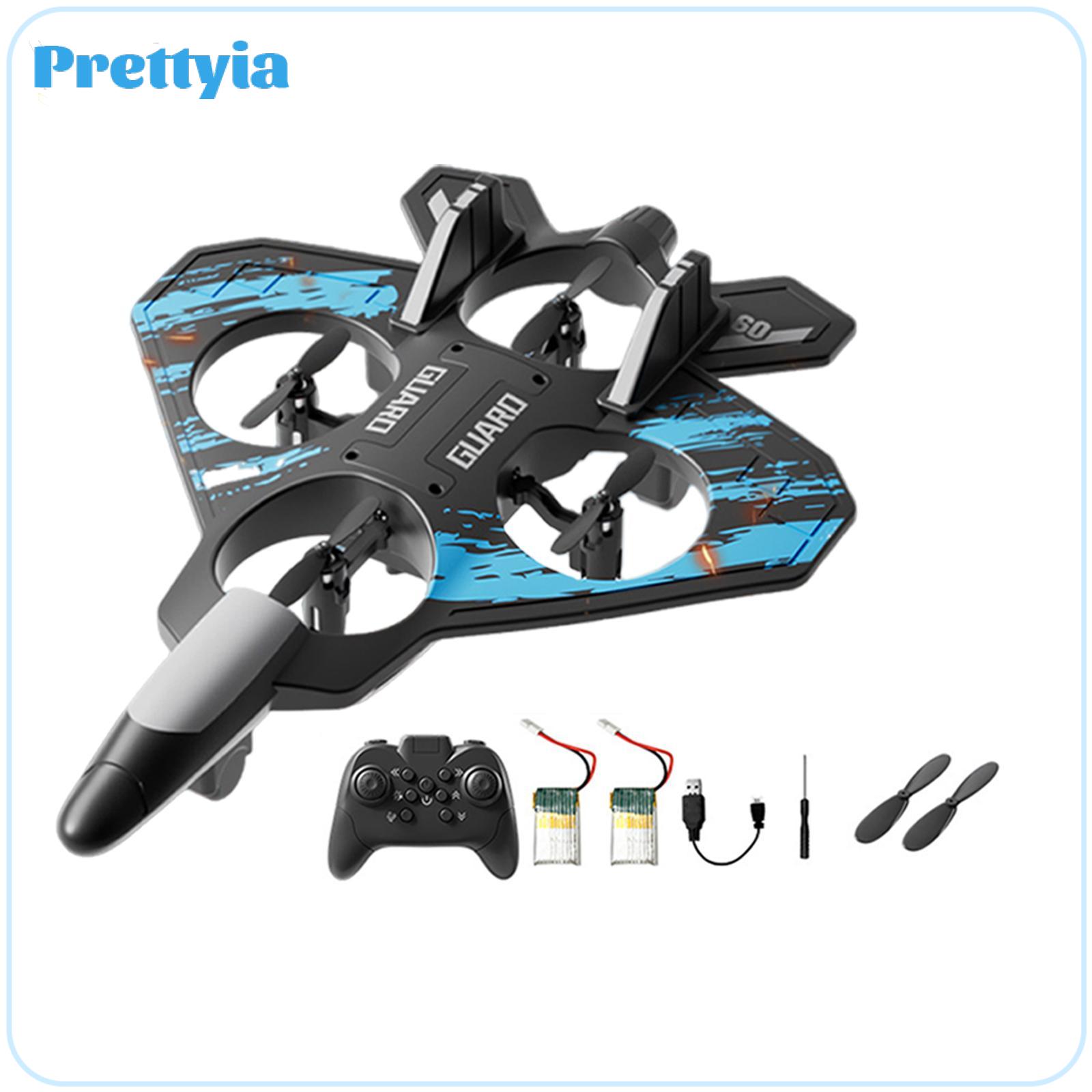 Prettyia Foam Remote Control Airplane Fighter Model Outdoor Flying Toy Stunt Roll 6 Channels Anti Collision Compact RC Plane RC Glider ราคา 1,342 บาท*ส่งฟรี