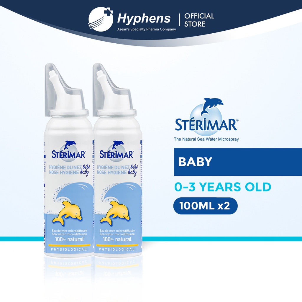 【hot sale】Sterimar Nose Hygiene Baby (100ml x 2)