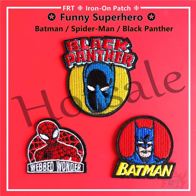 Iron On Patch Spiderman - Best Price in Singapore - Oct 2023