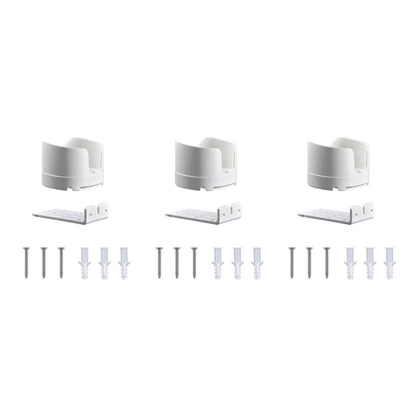 3X Router Wall Mount Bracket Mesh WiFi System Storage Bracket with Cord Management for Office for -Link Deco /E4/P9