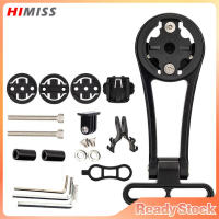 Out Front Bike Computer Mount Quick Release Adjustable Cycling Computer Mount Compatible For Garmin Cateye Bryton Wahoo