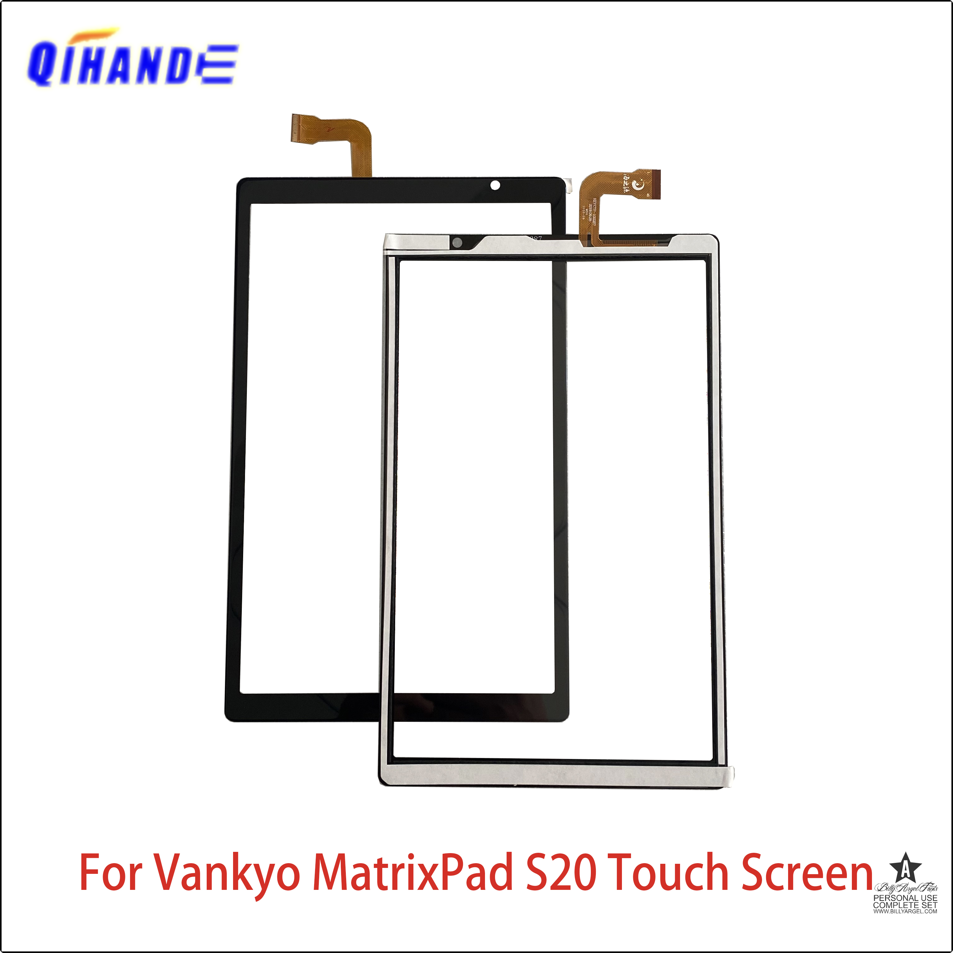 [Gu147] Màn hình cảm ứng 2.5D mới cho 10.1 vankyo matrixpad S20 máy tính bảng cảm ứng/bảng điều khiển cáp Kính P/N HZYCTP-102287 phim HD bảng điện dung