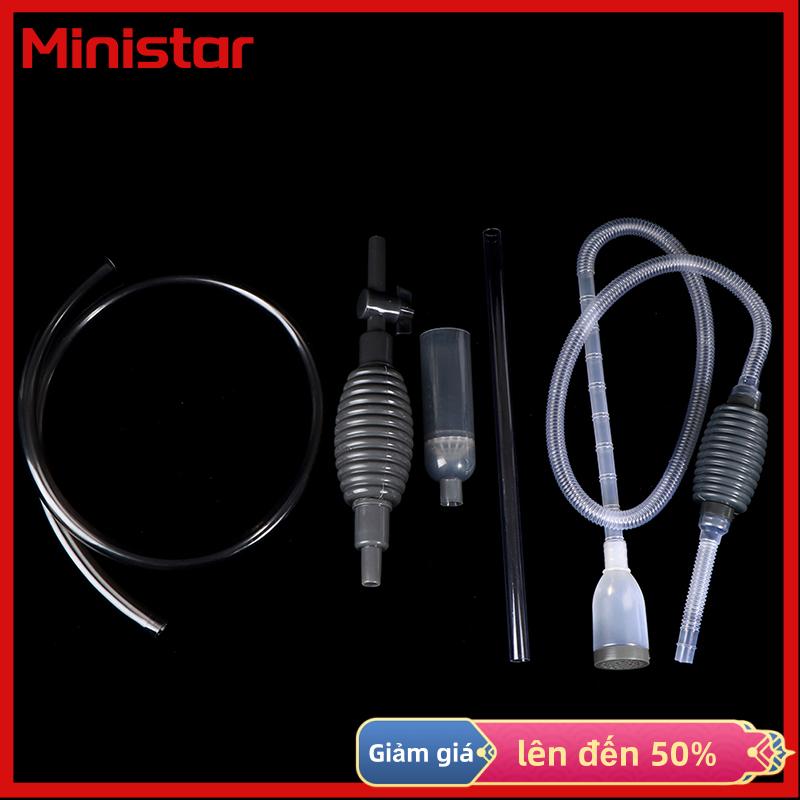 Ministar Aquarium Clean Vacuum Water Change Changer Gravel Fish Tank Vacuum Pump
