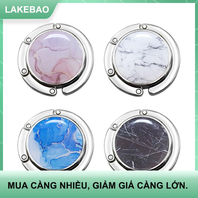 【LAKEBAO】 Vòng Xách Tay Gấp Kim Loại Túi Móc Ví Túi Xách Móc Áo Của Phụ Nữ Túi Lưu Trữ Chủ Cho Trong Nhà Ngoài Trời Văn Phòng Bảng Sử Dụng
