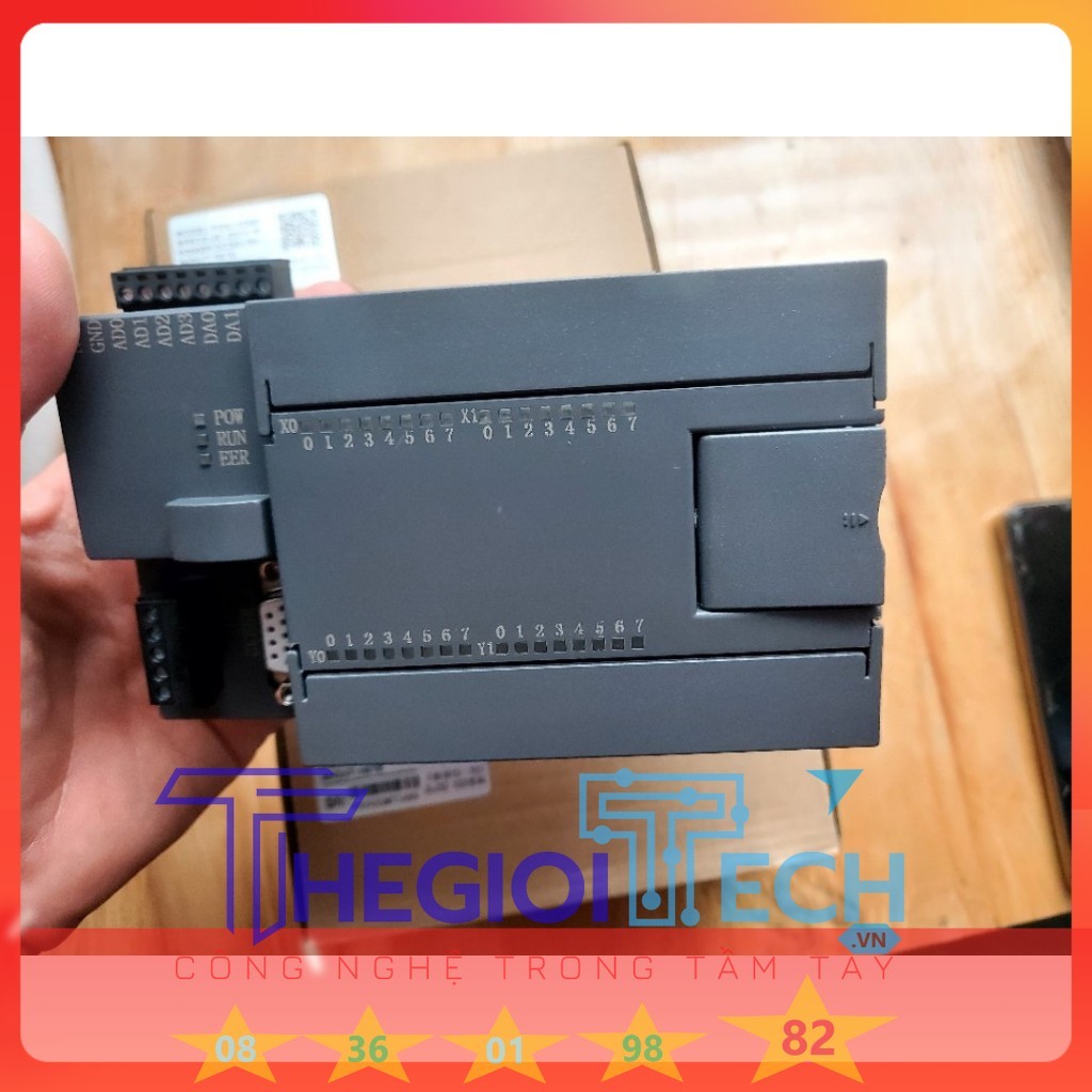 Bộ lập trình PLC LK3U FX3U 14 16 20 24 30 32MT 32MR 48 64 MT MR MRT AD 2DA phát xung 4/8 TRỤC RTC Modbus RTU RS485 ADPRW - FX3U-32MR S7