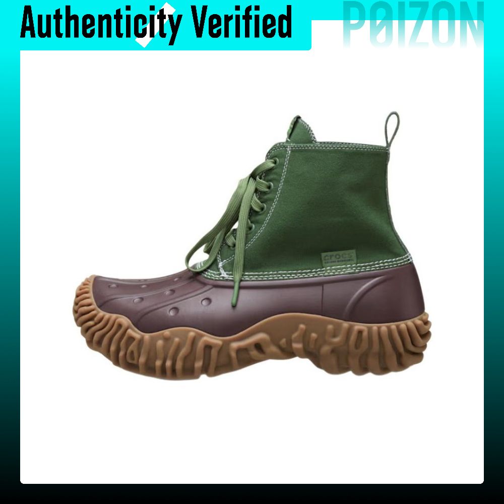 รองเท้าบูทผู้ชาย Crocs Pollex หุ้มข้อผู้ชาย สีเขียว 210506-9I4 ราคา 15,974 บาท*ส่งฟรี