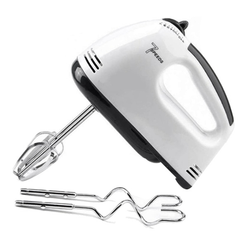 (CFQD) Electric Egg Beater Automatic Hand Mixer Blender 7 Gear Baking Whisks Whipped Cream Mixer Handheld Stirrer