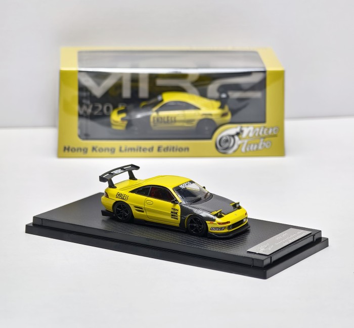 Micro Turbo Toyota MR2 SW20 Revision 4 Endless Carbon Hood Pop Up Headlights Hongkong Limited Edition Harga 607,500 rupiah*Gratis Ongkir