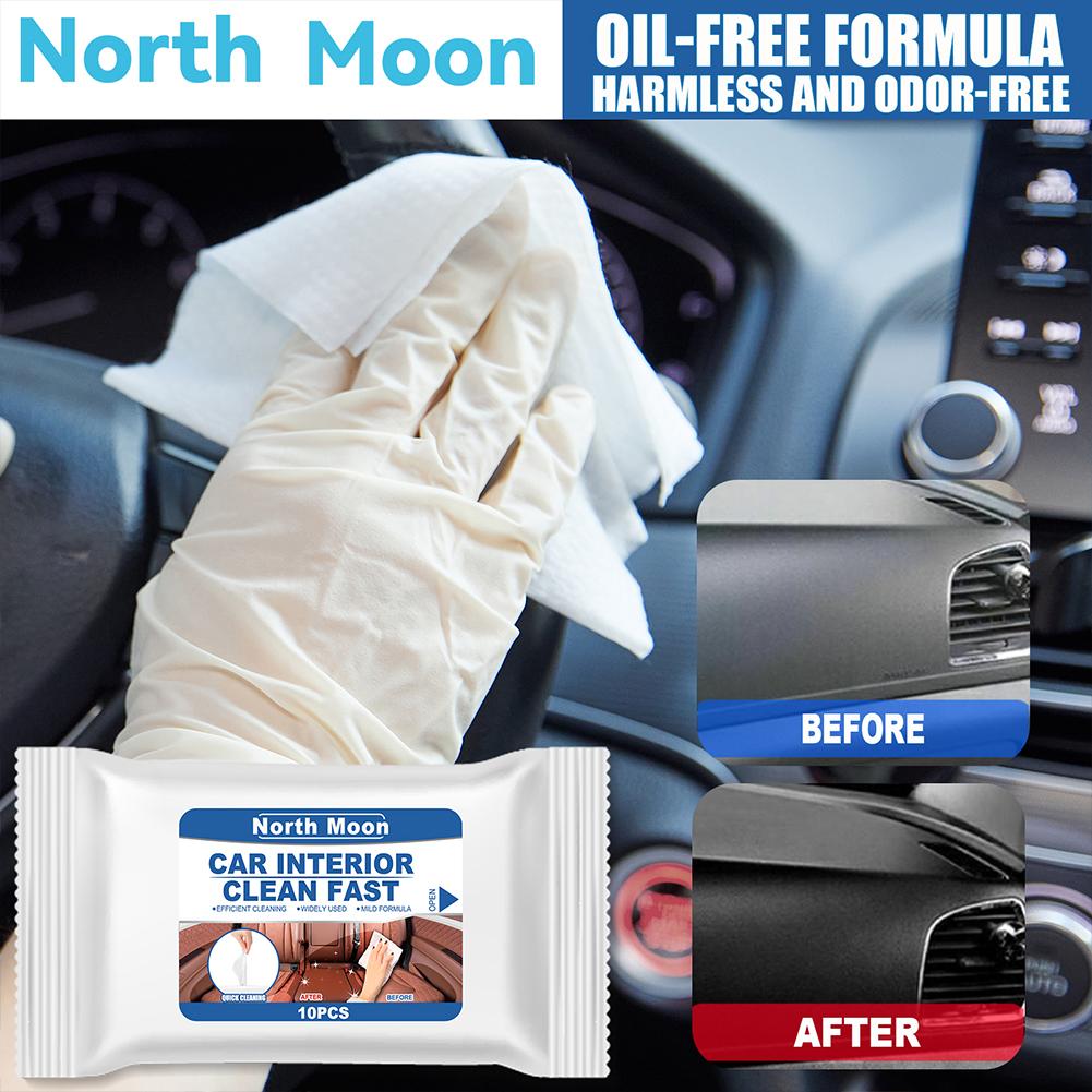 Car Wipes Interior Cleaning Glass Disposable Auto Interior Cleaning Wet  Wipe Dashboard Anti Fog Rainproof Wipes Cleaning Tool