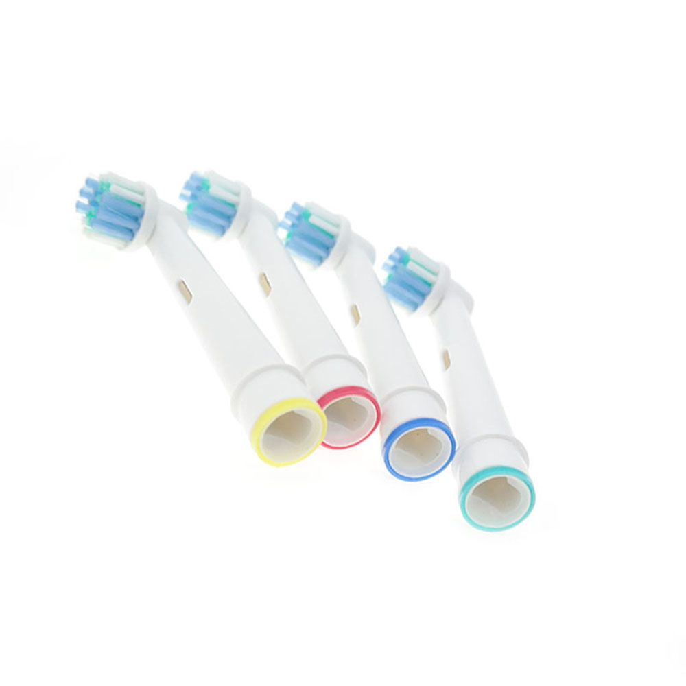 EMERRY Lông mềm 4 cái / bộ phổ quát Sức sống Nhạy cảm Phụ Đầu bàn chải đánh răng Vòi phun Bàn chải thay thếHead để làm sạch răng